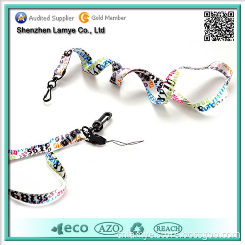Eco Friendly Azo Free Advertisement Lanyard